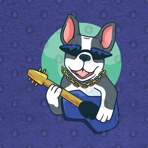 Dog Guitar by MajorCompany